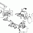 GL1200L Gl1200l  fairing wire harness 85