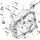 XL80S Крышка картера правая