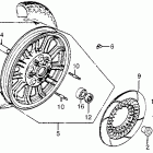 GL1200 Заднее колесо