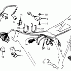 XL125S Wire harness @ ignition coil