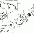 VF700F Генератор импульса и муфта стартера