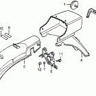 CB125S Заднее крыло