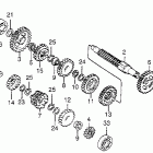 XL350R Трансмиссия