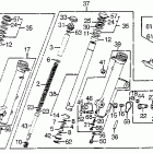 VF1100S Передняя вилка