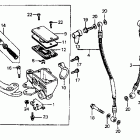 VF700F Front brake master  @ cylinder