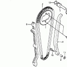 XR350R Цепь ГРМ и натяжитель