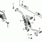 CB650SC Oil cooler @ oil pipe