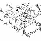 Z50R Крышка картера правая