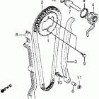 XL350R Цепь ГРМ и натяжитель