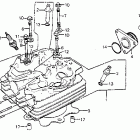 XR350R Cylinder head 85