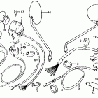 XL100S Control levers @ switches  @ cables 81-85