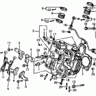 VF700S Передняя головка цилиндров