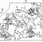 VF1100S Carburetor assy.  @ carburetor link