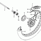 XL80S Front wheel 83-85