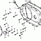 VT700C Крышка картера правая