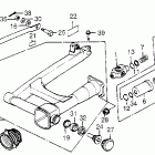 CB650SC Swingarm @ drive shaft