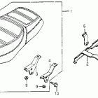 CB650SC Сидение