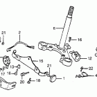 CB125S Steering stem @ horn
