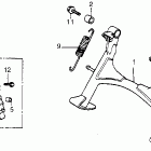 VT700C Подножка
