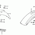 XL100S Переднее крыло