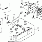 GL1200A 120i / a / l license light @ rear combination ligh...