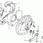 XL80S Передний тормоз