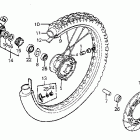 XR350R Front wheel 84-85