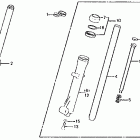 XL100S Front shock absorber 83-85