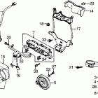 VF1100S Steering stem @ horn