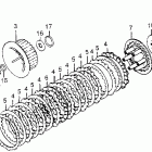 GL1200 Сцепление