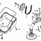 VF700S Oil filter @ oil pan @ oil pump