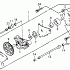 XL350R Масляный насос