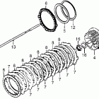 VF500C Сцепление