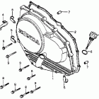 VF700F Крышка картера правая
