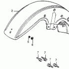 GL1200 Переднее крыло