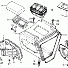 XR200R Air cleaner 84-85