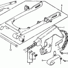 XL100S Xl100s swingarm @ chain guard 81-85