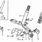 XL100S Steering stem 83-85