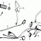 VF500C Control levers @ cables  @ switches