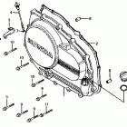 VF700S Right crankcase c0ver