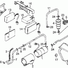 VF1100S Side cover @ fuel pump