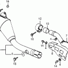 XL350R Глушитель