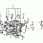 VF700S Задняя головка цилиндров