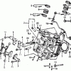 VF700F Передняя головка цилиндров