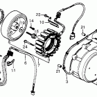 VT700C Крышка картера левая