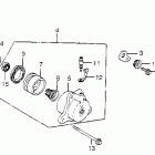CB650SC Clutch slave cylinder