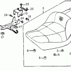 GL1200 Сидение