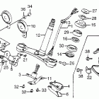GL1200 Steering stem @ horn