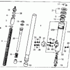 CR125R Front fork 84-85