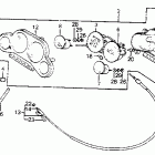 VF700F Speedometer @ tachometer